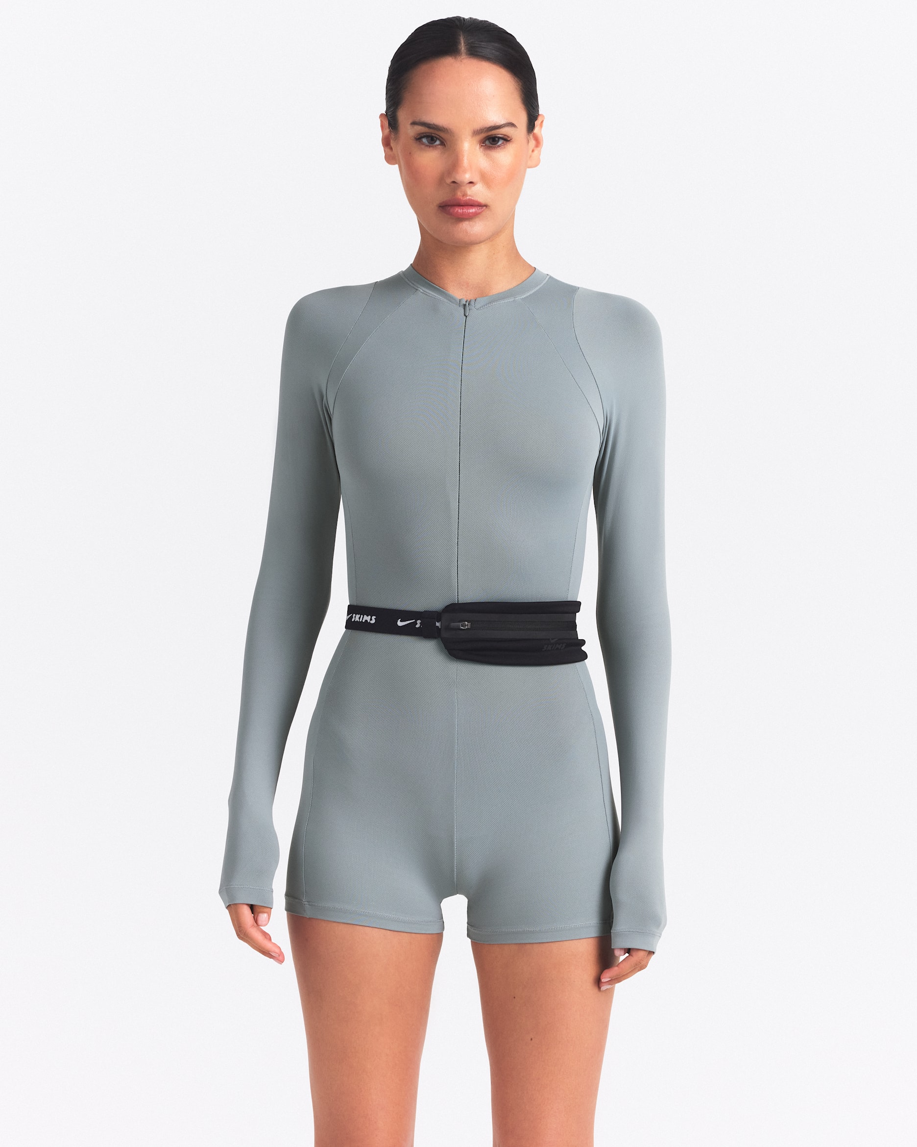 HAMCUS / PRMTVSM スプレーダイ ロングタンク/テックウェア NikeSKIMS Airy Women's Long-Sleeve One-Piece. Nike.com